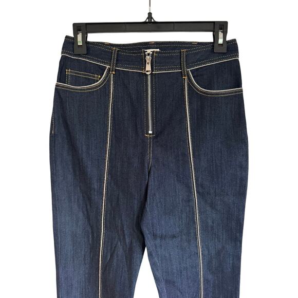 CINQ A SEPT SANTI Zipper Trim Jeans - Picture 9 of 15